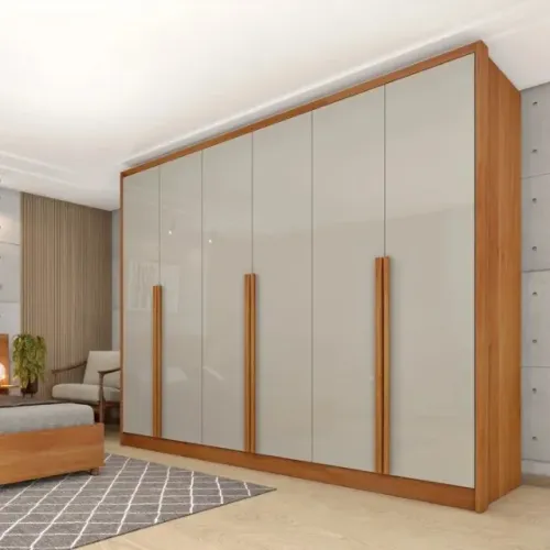 Guarda Roupa Casal 6 Portas 6 Gavetas 100 MDF DIVIDIMOS EM ATÉ 10X SEM JUROS