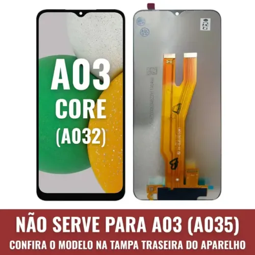 Display Tela Touch Frontal A03 Core A032m