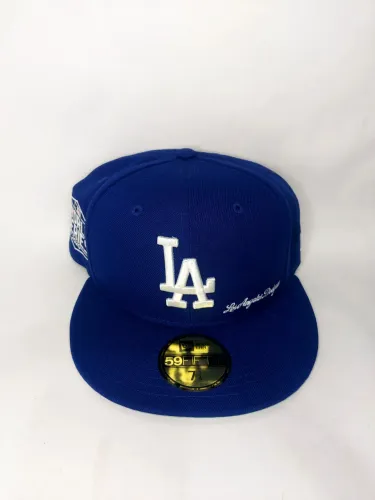 Boné Los Angeles Dodgers azul - LA - New era - World Séries - 5950 - Baseball