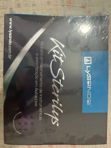 Kit sterilys- kit para armazamento de instrumentais e esterilização em autoclave- Odonto