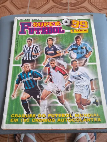 Álbum de Figurinhas Super Futebol 99 - Panini