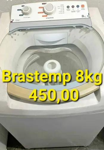 Máquina de lavar Brastemp 8kg ENTREGO HOJE