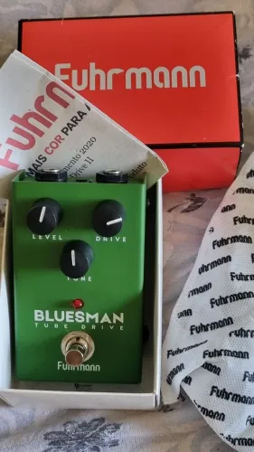 Pedal Bluesman Tube Drive Fuhrmann - Novo na Caixa