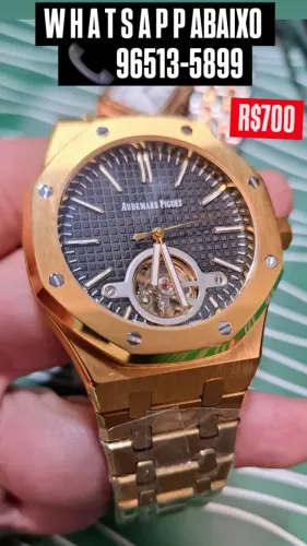 Relógio AUDEMARS PIGUET AUTOMÁTICO TOURBILLON DOURADO