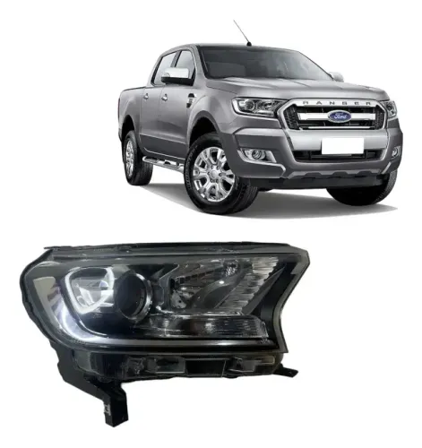 Farol Ranger 17/20 Com Projetor Lado Direito Original Direito 