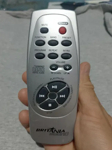 Controle remoto BRITÂNIA SOUND micro system ORIGINAL/usado