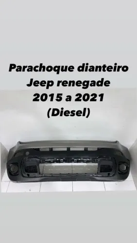 Para-choque dianteiro Jeep Renegade 2015 a 2021 (Diesel)