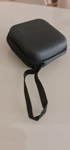 Bolsa para fone de ouvido e cabos