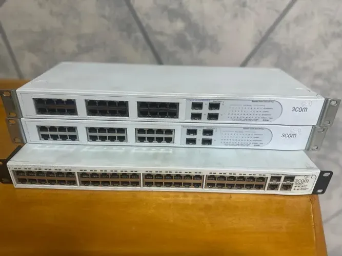 Switch 3com Baseline 2126-G 24 Portas