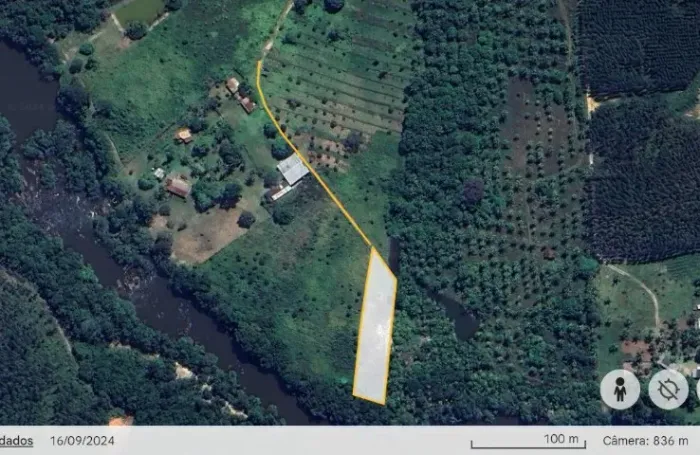 OPORTUNIDADE única no Litoral Norte - Terreno 3000m² em frente à Cachoeira do Rio Sauípe 