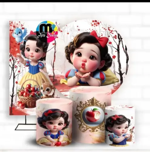 Capas de cilindro BRANCA DE NEVE BABY