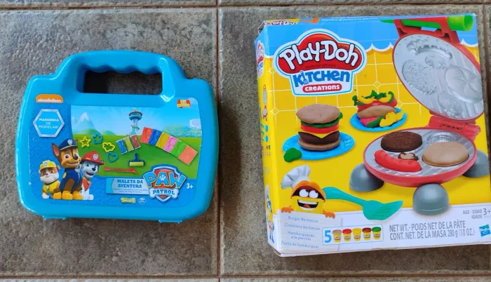 Kit modelagem de massinha