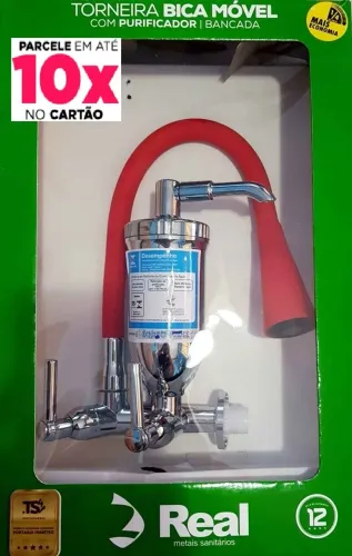 Torneira Color Flex Gourmet de Parede. Cod:045