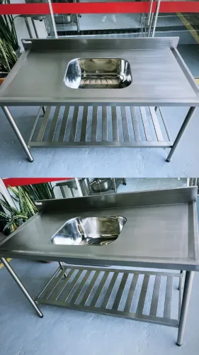 Pìas, mesas, tanques, industriais e em inox para equipar a sua cozinha industrial - Ideal 