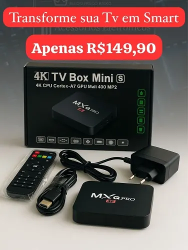 Transforme sua Tv em uma smart 