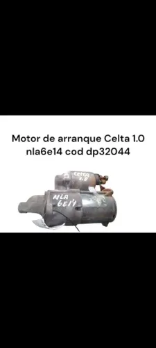 Motor de arranque Celta 1.0 nla6e14 cod dp32044
