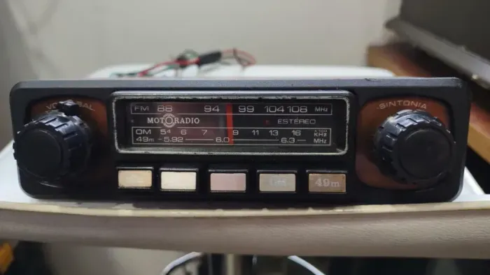 Auto-rádio Som Automotivo Motoradio Ars M31 Com Bluetooth