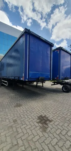 2 unidade de baú sider noma 30 paletes 3 eixos vanderleia 2019/2020