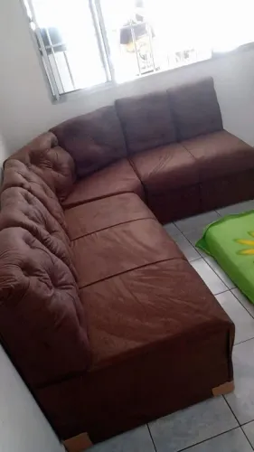 Sofás de canto entrega imediata 
