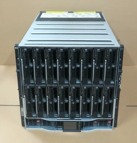 Servidor Chassi HP ProLiant C7000 16x HP BL460c G6