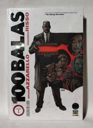 100 Balas Volume 1 - Edição De Luxo (brian Azzarello) - Capa Dura Lacrado