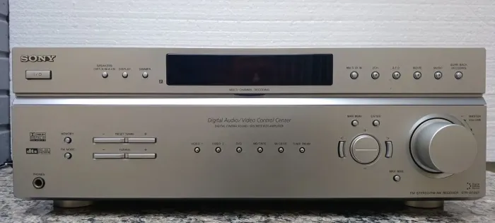 Homem theater receiver sony sem controle remoto 597