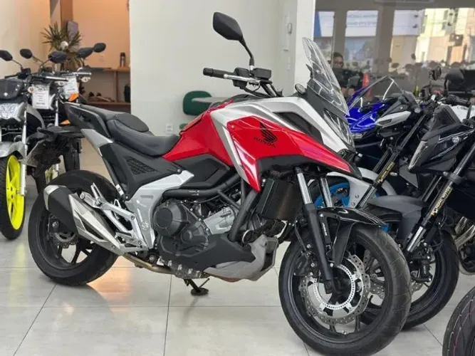 Honda NC750X Abs 2025 Vermelha - Mepal Motos