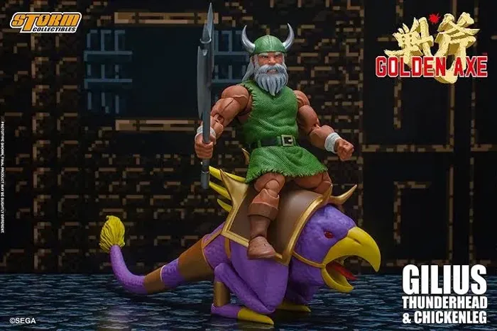 Storm Collectibles Golden Axe Gilius Thunderhead e Chickenleg