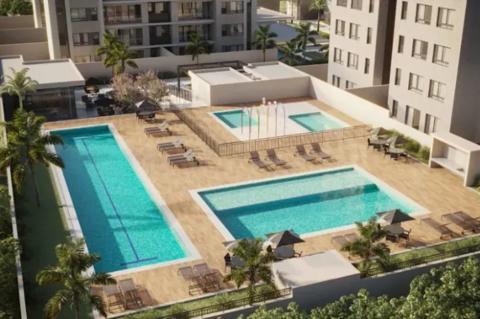 Apartamento Auster Guará II - Exclusivo - 3 Suítes - 124m2 - Nascente.