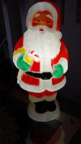 Papai Noel de Plástico