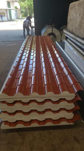 Telhas colonial em aço