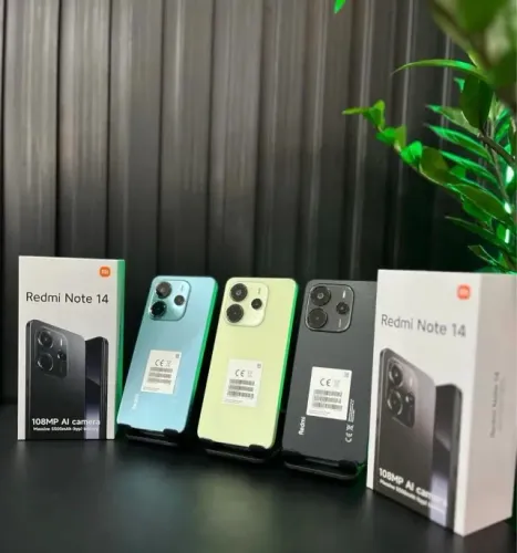 Celular Redmi Note 14 256GB 08GB RAM R$1250,00 Novo Entregamos Gratis Garantia