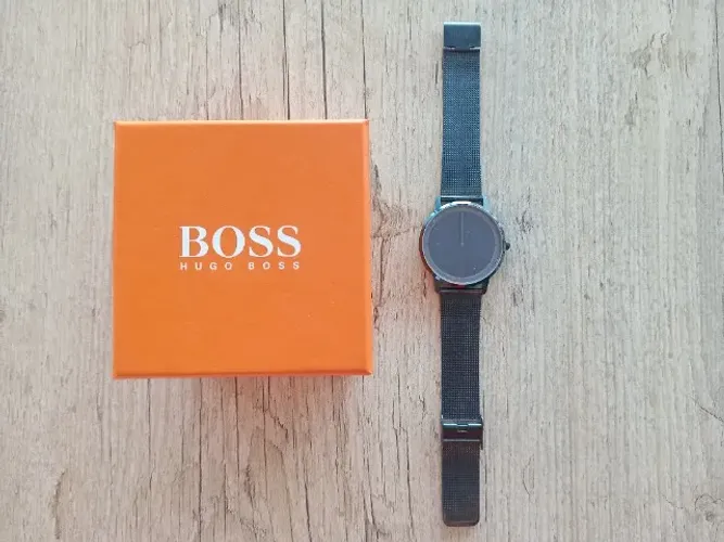 Relógio - Hugo Boss - Slim - Azul Marinho