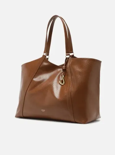 Belissima bolsa Shopping Arezzo Nova Original Marrom Grande