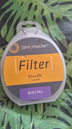 Filtro óptico de precisão Promaster 67mm lente digital HD UV fabricado no Japão