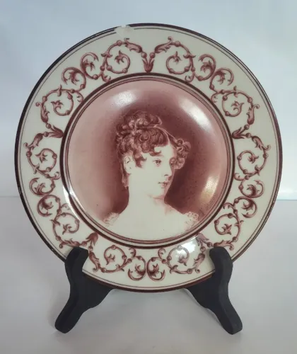 Prato Antigo Fernand Martin - Cerâmica Ornamental 1915