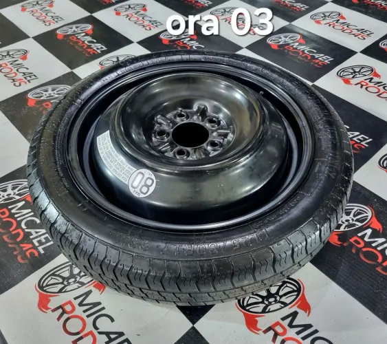 Estepe Fino aro 17" Gwm Ora 03 5x114 + Pneu 125/80 