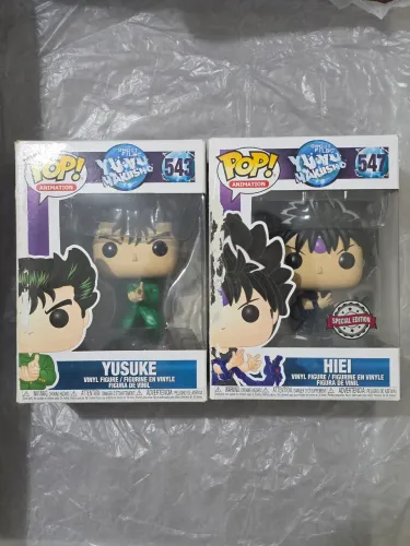 Kit 2 Pop Funko Yu Yu Hakusho - Yusuke 543 & Hiei 547