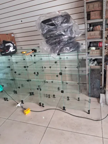 Balcões de vidro expositor para lojas fabricamos todos os tamanhos