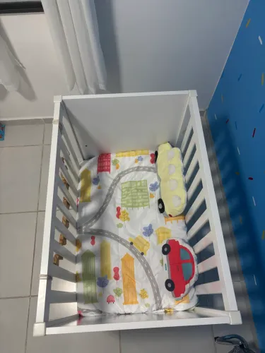 Berço bebê branco