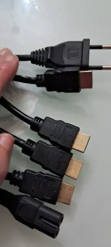 Fios conexão de computador 