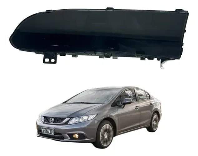 Painel Instrumento Honda Civic 2012 2016 Preto