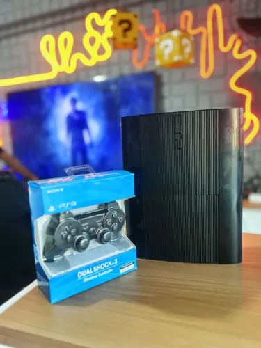 Ps3 500gb Desbloq. c/ vários jogos e Garantia