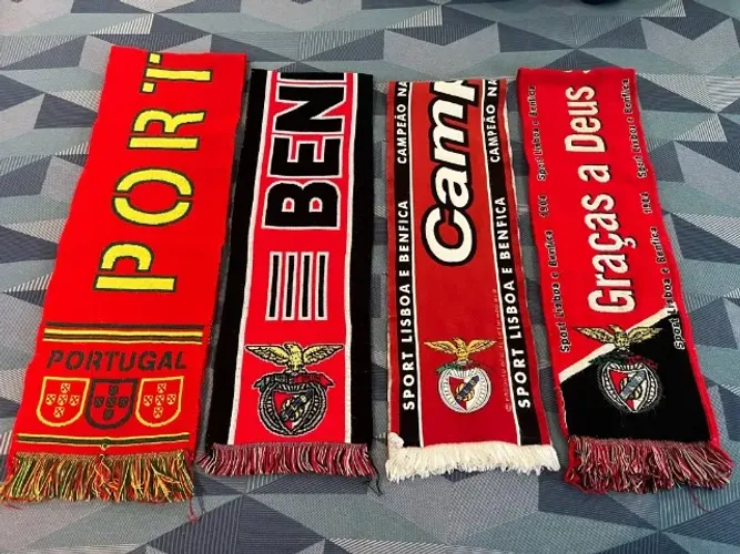 Cachecol Benfica Portugal 1 unidade