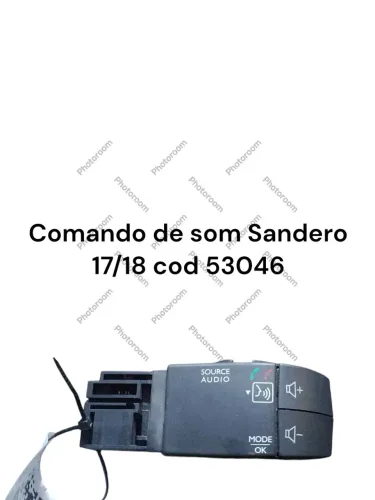 Comando de som Sandero 17/18