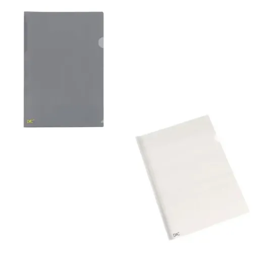 Pastas Cabaleta A4 Fumê ou Cristal