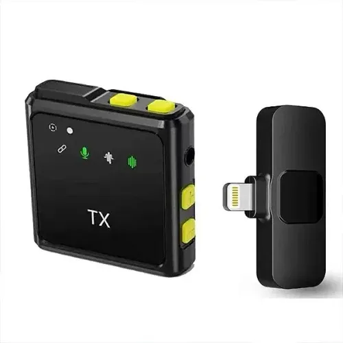 Microfone Lapela s/ fio Iphone MC814