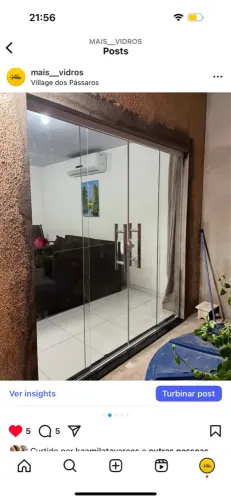 Portas de vidros
