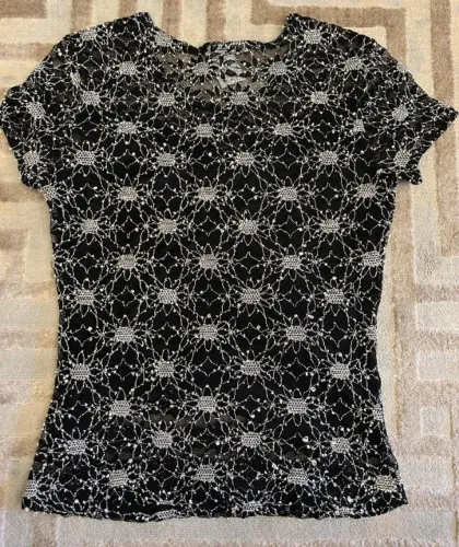 Blusinha Feminina Rendada P