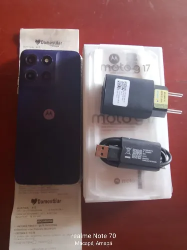 Vendo Moto G17 Completo Zerado 